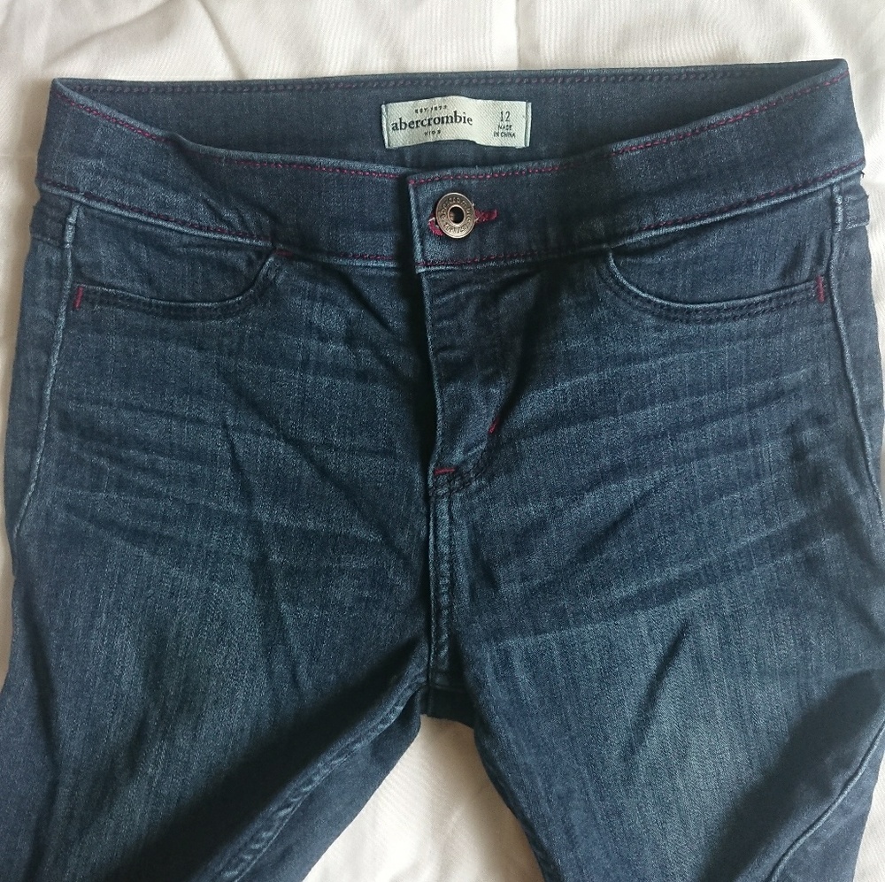 Abercrombie girl's skinny jeans